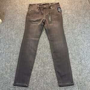 Liverpool Los Angeles The Skinny Jeans Grey Petite Size 6 28 Stretch Denim NWT